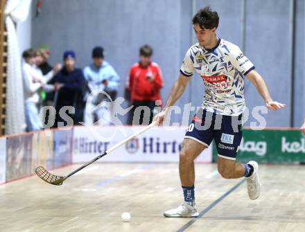 IFL Floorball.  KAC gegen VSV.  David Gredler  (VSV). Klagenfurt, am 10.1.2026.
Foto: Kuess
www.qspictures.net
---
pressefotos, pressefotografie, kuess, qs, qspictures, sport, bild, bilder, bilddatenbank