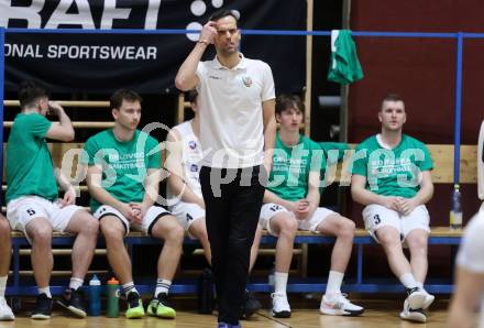 Basketball 2. Liga 2025/2026. Grunddurchgang 16. Runde.  KOS Celovec gegen Upper Austrian Ballers.  Trainer Dalibor Cevriz  (KOS), Klagenfurt, am 31.1.2026
Foto: Kuess
---
pressefotos, pressefotografie, kuess, qs, qspictures, sport, bild, bilder, bilddatenbank