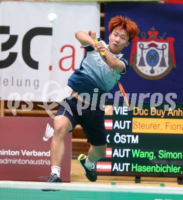 Badminton. Oesterreichische Meisterschaften.   Simon Yu Xuan Wang.   Klagenfurt, am 30.1.2026
Foto: Kuess
www.qspictures.net
---
pressefotos, pressefotografie, kuess, qs, qspictures, sport, bild, bilder, bilddatenbank