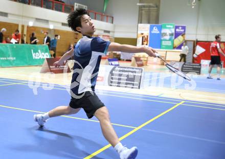 Badminton. Oesterreichische Meisterschaften.  Martin Zhang.  Klagenfurt, am 30.1.2026
Foto: Kuess
www.qspictures.net
---
pressefotos, pressefotografie, kuess, qs, qspictures, sport, bild, bilder, bilddatenbank