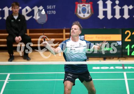 Badminton. Oesterreichische Meisterschaften.  Bernhard Kreuzer.    Klagenfurt, am 30.1.2026
Foto: Kuess
www.qspictures.net
---
pressefotos, pressefotografie, kuess, qs, qspictures, sport, bild, bilder, bilddatenbank