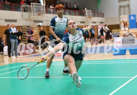 Badminton. Oesterreichische Meisterschaften.  Laura Hasenbichler, Simon Yu Xuan Wang.   Klagenfurt, am 30.1.2026
Foto: Kuess
www.qspictures.net
---
pressefotos, pressefotografie, kuess, qs, qspictures, sport, bild, bilder, bilddatenbank