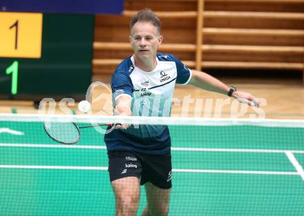 Badminton. Oesterreichische Meisterschaften.  Bernhard Kreuzer.    Klagenfurt, am 30.1.2026
Foto: Kuess
www.qspictures.net
---
pressefotos, pressefotografie, kuess, qs, qspictures, sport, bild, bilder, bilddatenbank