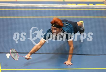 Badminton. Oesterreichische Meisterschaften.  Simon Yu Xuan Wang.    Klagenfurt, am 30.1.2026
Foto: Kuess
www.qspictures.net
---
pressefotos, pressefotografie, kuess, qs, qspictures, sport, bild, bilder, bilddatenbank