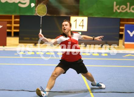 Badminton. Oesterreichische Meisterschaften. Markus Grutschnig.  Klagenfurt, am 30.1.2026
Foto: Kuess
www.qspictures.net
---
pressefotos, pressefotografie, kuess, qs, qspictures, sport, bild, bilder, bilddatenbank
