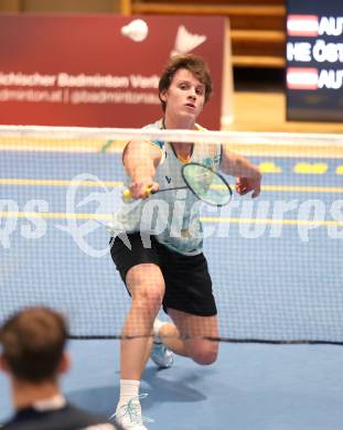 Badminton. Oesterreichische Meisterschaften.  Felix Steinwender.  Klagenfurt, am 30.1.2026
Foto: Kuess
www.qspictures.net
---
pressefotos, pressefotografie, kuess, qs, qspictures, sport, bild, bilder, bilddatenbank