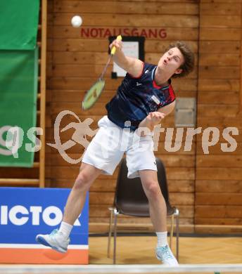 Badminton. Oesterreichische Meisterschaften.  Hanna Gillesberger, Felix Steinwender.    Klagenfurt, am 30.1.2026
Foto: Kuess
www.qspictures.net
---
pressefotos, pressefotografie, kuess, qs, qspictures, sport, bild, bilder, bilddatenbank