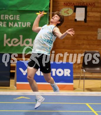Badminton. Oesterreichische Meisterschaften.  Felix Steinwender.  Klagenfurt, am 30.1.2026
Foto: Kuess
www.qspictures.net
---
pressefotos, pressefotografie, kuess, qs, qspictures, sport, bild, bilder, bilddatenbank