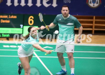 Badminton. Oesterreichische Meisterschaften.  Denise Hofer, Lukas Mayrhauser.    Klagenfurt, am 30.1.2026
Foto: Kuess
www.qspictures.net
---
pressefotos, pressefotografie, kuess, qs, qspictures, sport, bild, bilder, bilddatenbank