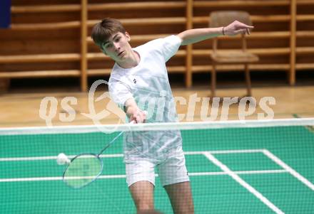 Badminton. Oesterreichische Meisterschaften.  Jakob Mayerhofer..    Klagenfurt, am 30.1.2026
Foto: Kuess
www.qspictures.net
---
pressefotos, pressefotografie, kuess, qs, qspictures, sport, bild, bilder, bilddatenbank