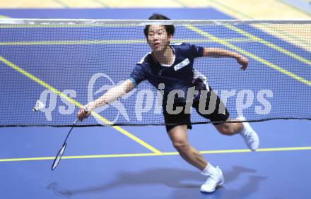 Badminton. Oesterreichische Meisterschaften.  Martin Zhang.  Klagenfurt, am 30.1.2026
Foto: Kuess
www.qspictures.net
---
pressefotos, pressefotografie, kuess, qs, qspictures, sport, bild, bilder, bilddatenbank