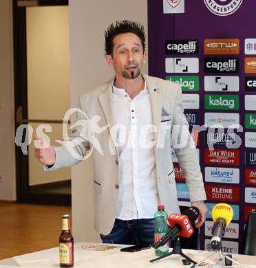 Fussball 2. Liga. Pressekonferenz AK Austria Klagenfurt.  Matthias Dollinger. Klagenfurt, am 6.2..2026
Foto: Kuess
www.qspictures.net
---
pressefotos, pressefotografie, kuess, qs, qspictures, sport, bild, bilder, bilddatenbank