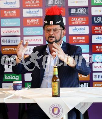 Fussball 2. Liga. Pressekonferenz AK Austria Klagenfurt. Helmut Kaltenegger. Klagenfurt, am 6.2..2026
Foto: Kuess
www.qspictures.net
---
pressefotos, pressefotografie, kuess, qs, qspictures, sport, bild, bilder, bilddatenbank