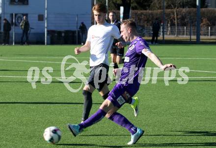 Fussball 2. Liga Testspiel. SK Austria Klagenfurt gegen ND Ilirija. Florian Jaritz   (Klagenfurt)). Klagenfurt, am 13.2.2026
Foto: Kuess
---
pressefotos, pressefotografie, kuess, qs, qspictures, sport, bild, bilder, bilddatenbank