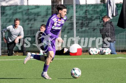 Fussball 2. Liga Testspiel. SK Austria Klagenfurt gegen ND Ilirija.  Almir Oda  (Klagenfurt).. Klagenfurt, am 13.2.2026
Foto: Kuess
---
pressefotos, pressefotografie, kuess, qs, qspictures, sport, bild, bilder, bilddatenbank