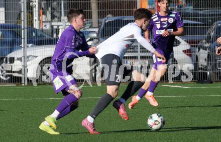 Fussball 2. Liga Testspiel. SK Austria Klagenfurt gegen ND Ilirija.  Nik Marinsek  (Klagenfurt).. Klagenfurt, am 13.2.2026
Foto: Kuess
---
pressefotos, pressefotografie, kuess, qs, qspictures, sport, bild, bilder, bilddatenbank