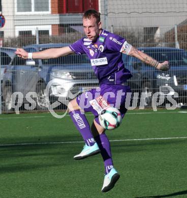 Fussball 2. Liga Testspiel. SK Austria Klagenfurt gegen ND Ilirija.  Florian Jaritz  (Klagenfurt).. Klagenfurt, am 13.2.2026
Foto: Kuess
---
pressefotos, pressefotografie, kuess, qs, qspictures, sport, bild, bilder, bilddatenbank