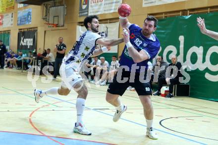 Handball Bundesliga. HLA. SC Ferlach gegen Hard.  Blaz Nosan (SCF),   (Hard.  Ferlach, am 14.2.2026.
Foto: Kuess
www.qspictures.net
---
pressefotos, pressefotografie, kuess, qs, qspictures, sport, bild, bilder, bilddatenbank