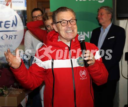 Snowboard. Empfang Silbermedaillengewinnerin bei Olympia Sabine Payer.  Erik Schinegger. Simonhoehe,  am 15.2.2026.
Foto: Kuess
www.qspictures.net
---
pressefotos, pressefotografie, kuess, qs, qspictures, sport, bild, bilder, bilddatenbank