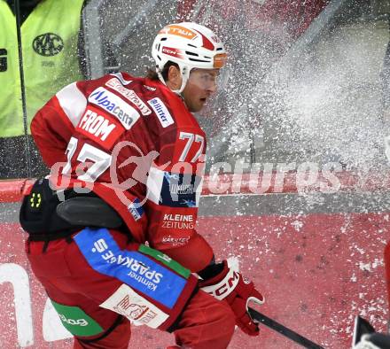 Eishockey ICE Bundesliga.  Winn2day ICE Hockey League. KAC gegen HC Falkenstein Pustertal . Mathias From  (KAC) Klagenfurt, am 5.1.2026
Foto: Kuess
www.qspictures.net
---
pressefotos, pressefotografie, kuess, qs, qspictures, sport, bild, bilder, bilddatenbank