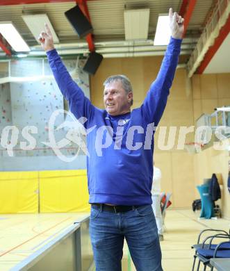 Handball Bundesliga. HLA. SC Ferlach gegen Hard.  Jubel Walter Perkounig (SCF),   (Hard.  Ferlach, am 14.2.2026.
Foto: Kuess
www.qspictures.net
---
pressefotos, pressefotografie, kuess, qs, qspictures, sport, bild, bilder, bilddatenbank