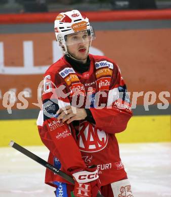 Eishockey ICE Bundesliga.  Winn2day ICE Hockey League. KAC gegen Hydro Fehervar AV 19.  Simeon Schwinger  (KAC). Klagenfurt, am 16.1.2026
Foto: Kuess
www.qspictures.net
---
pressefotos, pressefotografie, kuess, qs, qspictures, sport, bild, bilder, bilddatenbank