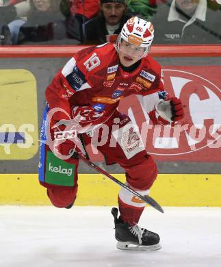 Eishockey ICE Bundesliga.  Winn2day ICE Hockey League. KAC gegen HC Falkenstein Pustertal.  David Waschnig (KAC). Klagenfurt, am 5.1.2026
Foto: Kuess
www.qspictures.net
---
pressefotos, pressefotografie, kuess, qs, qspictures, sport, bild, bilder, bilddatenbank