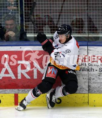 Eishockey ICE Bundesliga.  Winn2day ICE Hockey League. VSV gegen Pioneers Vorarlberg.    Michael Kernberger   (Vorarlberg). Villach, am 22.2.2026.
Foto: Kuess
www.qspictures.net
---
pressefotos, pressefotografie, kuess, qs, qspictures, sport, bild, bilder, bilddatenbank