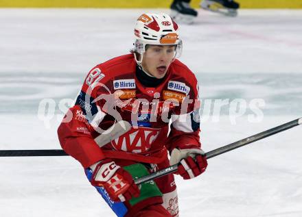 Eishockey ICE Bundesliga.  Winn2day ICE Hockey League. KAC gegen HC Falkenstein Pustertal.  Finn Van Ee  (KAC),. Klagenfurt, am 5.1.2026
Foto: Kuess
www.qspictures.net
---
pressefotos, pressefotografie, kuess, qs, qspictures, sport, bild, bilder, bilddatenbank
