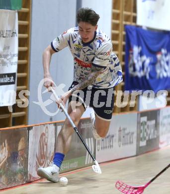IFL Floorball.  KAC gegen VSV.  Niklas Fechtig  (VSV). Klagenfurt, am 10.1.2026.
Foto: Kuess
www.qspictures.net
---
pressefotos, pressefotografie, kuess, qs, qspictures, sport, bild, bilder, bilddatenbank