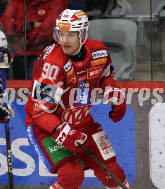 Eishockey ICE Bundesliga.  Winn2day ICE Hockey League. KAC gegen Hydro Fehervar AV 19.  Matthew Fraser  (KAC). Klagenfurt, am 16.1.2026
Foto: Kuess
www.qspictures.net
---
pressefotos, pressefotografie, kuess, qs, qspictures, sport, bild, bilder, bilddatenbank