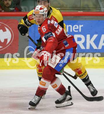 Eishockey ICE Bundesliga.  Winn2day ICE Hockey League. KAC gegen HC Falkenstein Pustertal.  Tobias Sablattnig (KAC). Klagenfurt, am 5.1.2026
Foto: Kuess
www.qspictures.net
---
pressefotos, pressefotografie, kuess, qs, qspictures, sport, bild, bilder, bilddatenbank