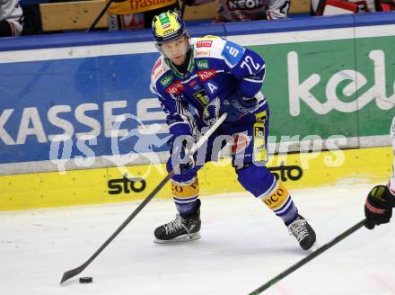 Eishockey ICE Bundesliga.  Winn2day ICE Hockey League. VSV gegen Pioneers Vorarlberg.   John Hughes  (VSV). Villach, am 22.2.2026.
Foto: Kuess
www.qspictures.net
---
pressefotos, pressefotografie, kuess, qs, qspictures, sport, bild, bilder, bilddatenbank