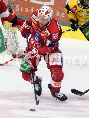 Eishockey ICE Bundesliga.  Winn2day ICE Hockey League. KAC gegen HC Falkenstein Pustertal .  Clemens Unterweger  (KAC),. Klagenfurt, am 5.1.2026
Foto: Kuess
www.qspictures.net
---
pressefotos, pressefotografie, kuess, qs, qspictures, sport, bild, bilder, bilddatenbank