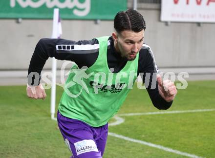 Fussball 2. Liga. SK Austria Klagenfurt gegen FAC Wien. Adem Mustafic  (Klagenfurt). Klagenfurt, 13.3.2026.
Foto: Kuess
www.qspictures.net
---
pressefotos, pressefotografie, kuess, qs, qspictures, sport, bild, bilder, bilddatenbank