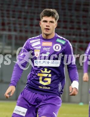 Fussball 2. Liga. SK Austria Klagenfurt gegen FAC Wien. Dino Delic  (Klagenfurt). Klagenfurt, 13.3.2026.
Foto: Kuess
www.qspictures.net
---
pressefotos, pressefotografie, kuess, qs, qspictures, sport, bild, bilder, bilddatenbank
