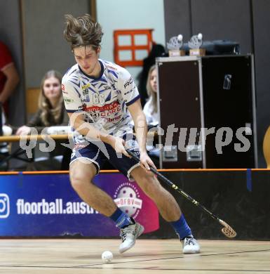 IFL Floorball.  KAC gegen VSV.  Jakob Rainer  (VSV). Klagenfurt, am 10.1.2026.
Foto: Kuess
www.qspictures.net
---
pressefotos, pressefotografie, kuess, qs, qspictures, sport, bild, bilder, bilddatenbank