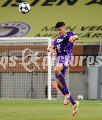 Fussball 2. Liga. SK Austria Klagenfurt gegen FAC Wien.  Aidan Liu  (Klagenfurt). Klagenfurt, 13.3.2026.
Foto: Kuess
www.qspictures.net
---
pressefotos, pressefotografie, kuess, qs, qspictures, sport, bild, bilder, bilddatenbank