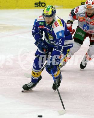 Eishockey ICE Bundesliga.  Winn2day ICE Hockey League. VSV gegen KAC. Guus Van Nes  (VSV). Villach, am 9.1.2026.
Foto: Kuess
www.qspictures.net
---
pressefotos, pressefotografie, kuess, qs, qspictures, sport, bild, bilder, bilddatenbank