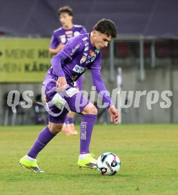 Fussball 2. Liga. SK Austria Klagenfurt gegen FAC Wien.   Armin Karic (Klagenfurt). Klagenfurt, 13.3.2026.
Foto: Kuess
www.qspictures.net
---
pressefotos, pressefotografie, kuess, qs, qspictures, sport, bild, bilder, bilddatenbank