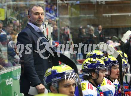 Eishockey ICE Bundesliga.  Winn2day ICE Hockey League. VSV gegen KAC. Trainer Pierre Allard  (VSV). Villach, am 9.1.2026.
Foto: Kuess
www.qspictures.net
---
pressefotos, pressefotografie, kuess, qs, qspictures, sport, bild, bilder, bilddatenbank