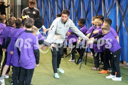 Fussball 2. Liga. SK Austria Klagenfurt gegen FAC Wien.  Tormanntrainer Marc Lamberger (Klagenfurt). Klagenfurt, 13.3.2026.
Foto: Kuess
www.qspictures.net
---
pressefotos, pressefotografie, kuess, qs, qspictures, sport, bild, bilder, bilddatenbank