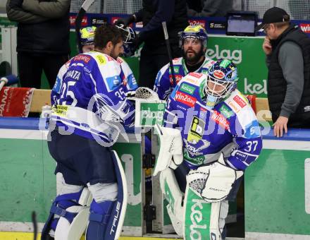 Eishockey ICE Bundesliga.  Winn2day ICE Hockey League. VSV gegen Graz99ers.  Joe Cannata, Rene Swette   (VSV),    (Graz). Villach, am 17.3.2026..
Foto: Kuess
www.qspictures.net
---
pressefotos, pressefotografie, kuess, qs, qspictures, sport, bild, bilder, bilddatenbank