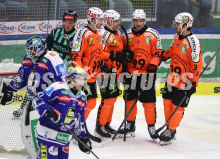 Eishockey ICE Bundesliga.  Winn2day ICE Hockey League. VSV gegen Graz99ers.    Torjubel  (Graz). Villach, am 17.3.2026..
Foto: Kuess
www.qspictures.net
---
pressefotos, pressefotografie, kuess, qs, qspictures, sport, bild, bilder, bilddatenbank